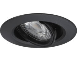 Einbauleuchte Paulmann 10 W GU10 3-flammig Ø 90 mm schwenkbar, schwarz IP 23, 3 Stück ( 92111 )