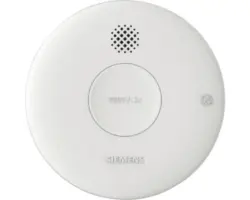 Rauchmelder Siemens 3V mit opt. Sensor, weiß
