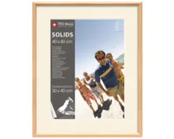 Bilderrahmen Kunststoff buche 40x50 cm
