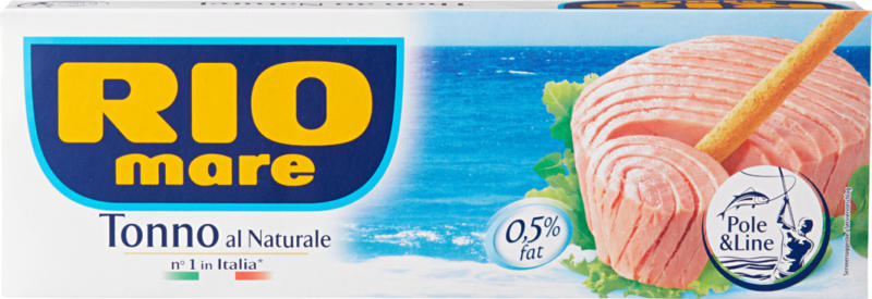 Rio Mare Thunfisch nature, 2 x 56 g