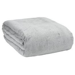 JYSK Pătură fleece KRATTFIOL 200x220 gri