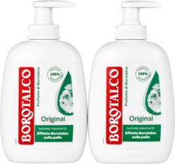 Borotalco Sapone liquido Original , 2 x 250 ml