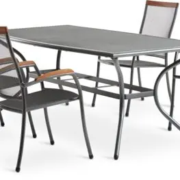 JYSK LARVIK 200 gri + 4 LARVIK stivuibil gri