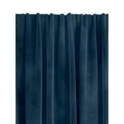 JYSK Draperie AUSTRA 140x300 catifea albastră