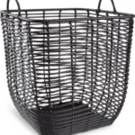 JYSK JYSK Coș BERGE 39x37x37cm negru