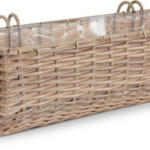 JYSK Jardinieră STEINTROST 18x50x16 natur