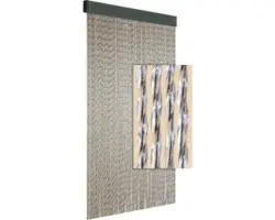 Türvorhang Art 3 schwarz 100x230 cm