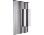 Hornbach Türvorhang Linten HQ schwarz/weiss 90x220 cm