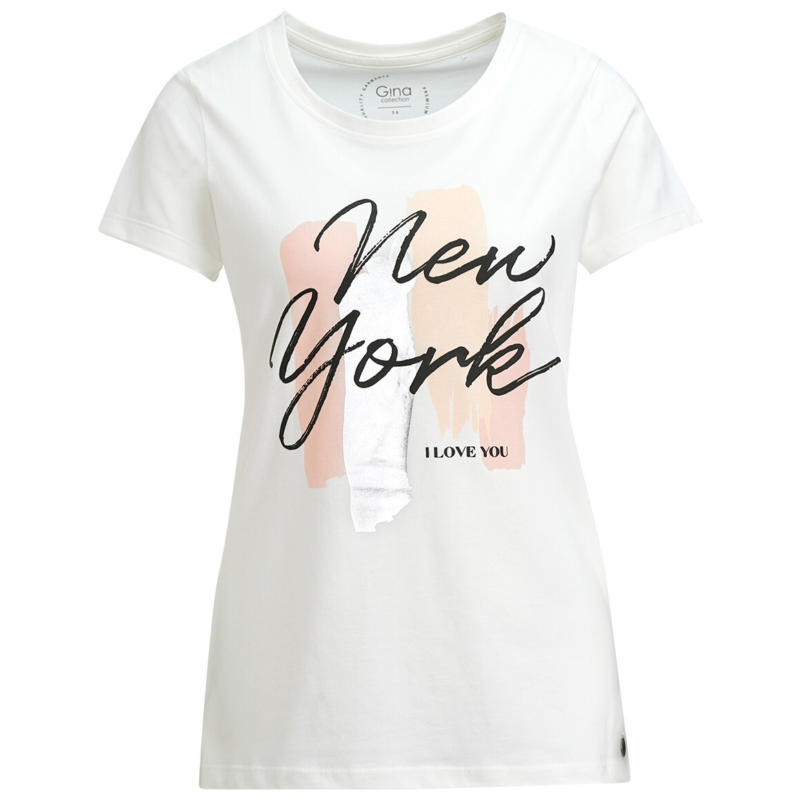 Damen T-Shirt mit großem Print