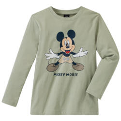 Micky Maus Langarmshirt mit großem Print