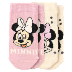 2 Paar Minnie Maus Socken im Set