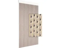 Türvorhang Milan schwarz 60x190 cm