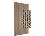 Hornbach Türvorhang Astro schwarz 90x210 cm