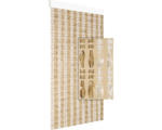 Hornbach Türvorhang Chios transparent beige 90x210 cm