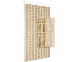 Türvorhang Chios transparent beige 90x210 cm