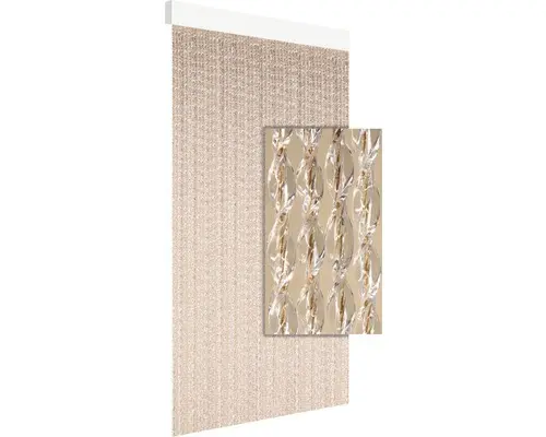 Türvorhang Nica braun 90x210 cm