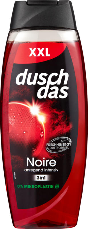 Gel de douche Duschdas Noire, 450 ml