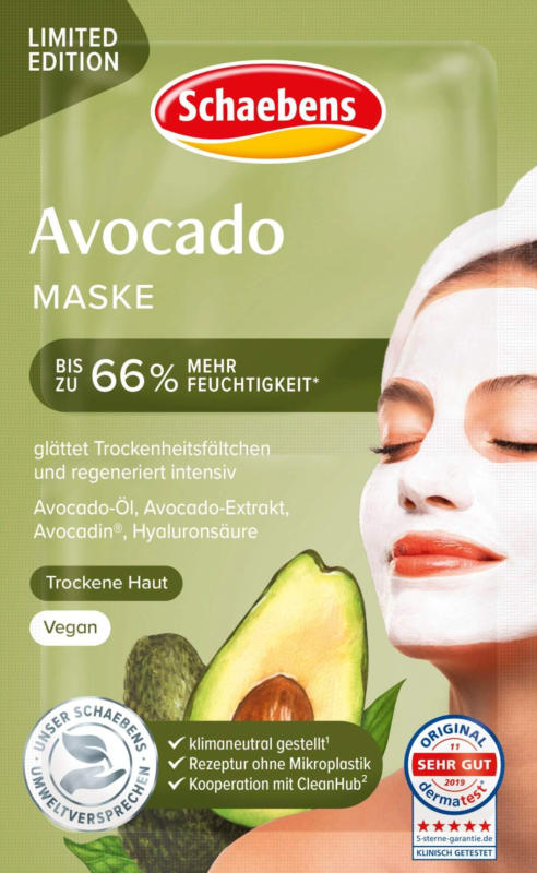 Schaebens Geschtsmaske Avocado (2x5 ml)