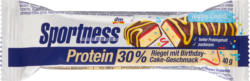 Sportness Proteinriegel 30%, Birthday Cake Geschmack