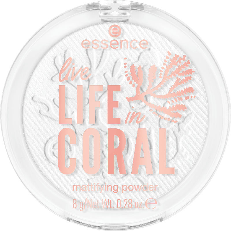 essence Kompaktpuder Mattifying 01 Smilin' From Shore To Reef!