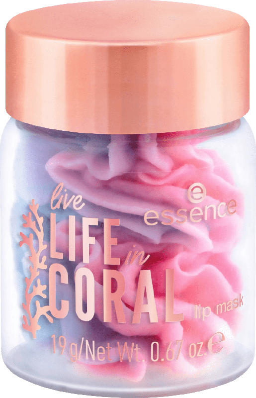 essence Lippenmaske Coralicious Vibes!