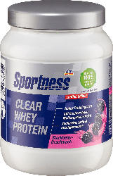 Sportness Proteinpulver, Clear Whey Protein, Blackberry Geschmack