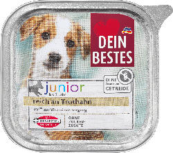 Dein Bestes Junior Nassfutter Hund Welpen reich an Truthahn