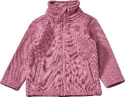 PUSBLU Jacke aus Strickfleece, rosa, Gr. 110