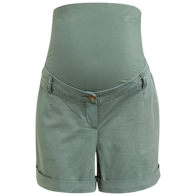 Damen Umstands-Shorts aus Baumwoll-Twill (Nur online)