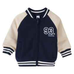 Baby College-Jacke mit Stickerei