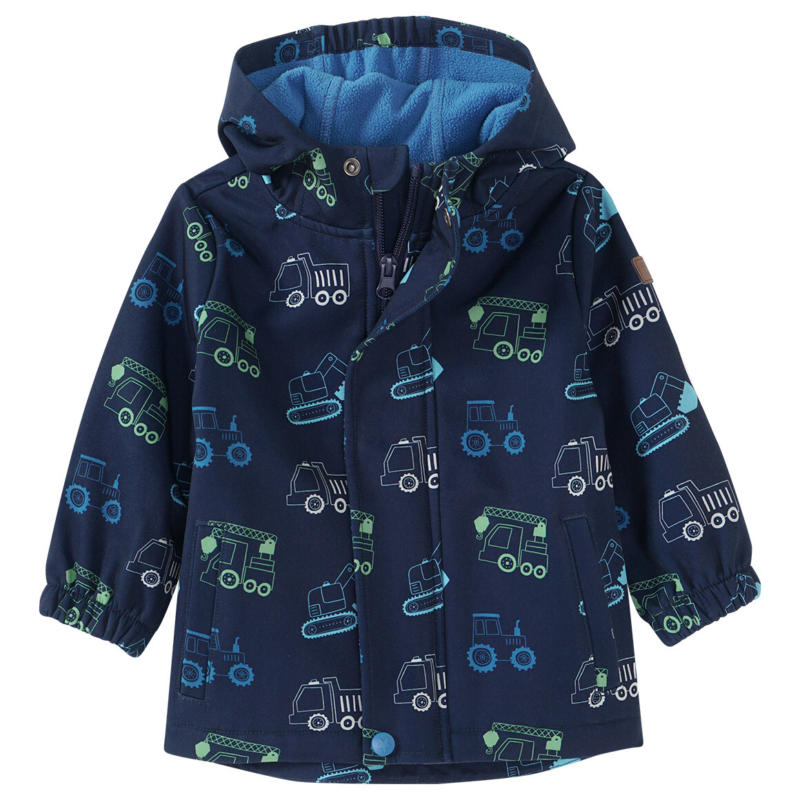 Baby Softshelljacke mit Auto-Print