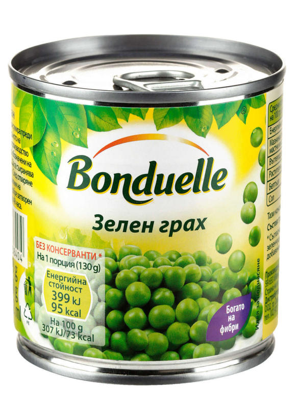 Bonduelle Зелен грах или Царевица