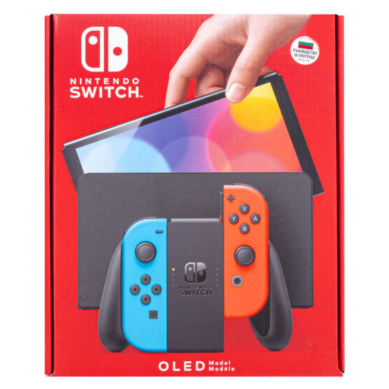 Конзола NINTENDO SWITCH OLED RED&BLUE 64GB