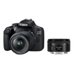 DSLR фотоапарат CANON EOS 2000D EF-S18-55IS+50MM 1.8 24.1 MPx, WI-FI