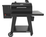 Hornbach Pellet Smoker Nexgrill Oakford inkl. App Steuerung, digitaler Temperaturregelung, Gusseisen emallierter Grillrost, Warmhalterost, Seitenablage und Schutzhülle, Stahl emailliert