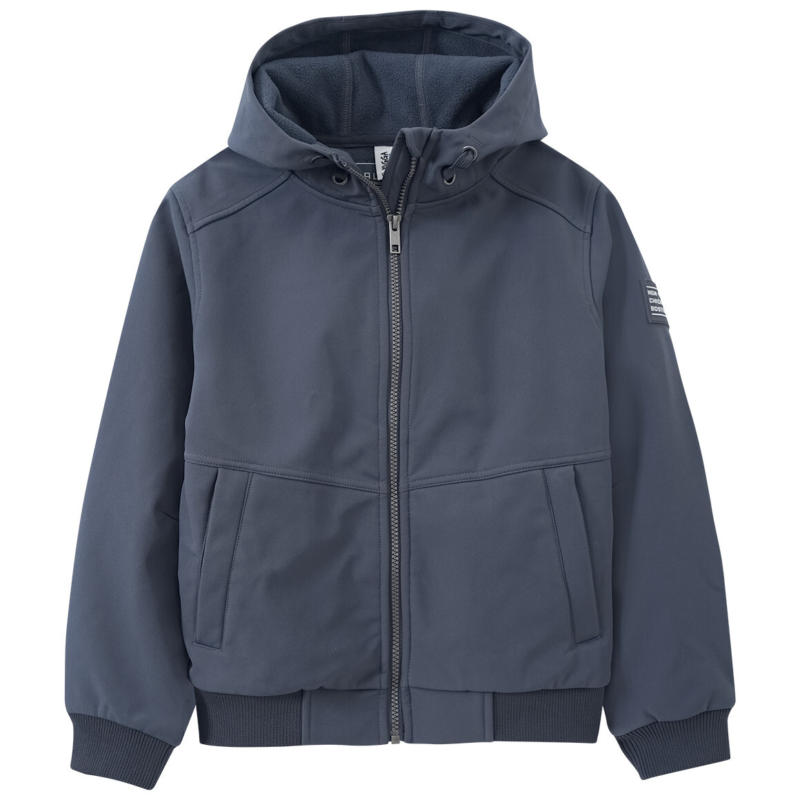 Jungen Softshelljacke mit Kapuze