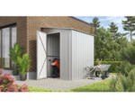 Hornbach Gartenhaus Globel Lean to 171 x 144 cm silber-metallic