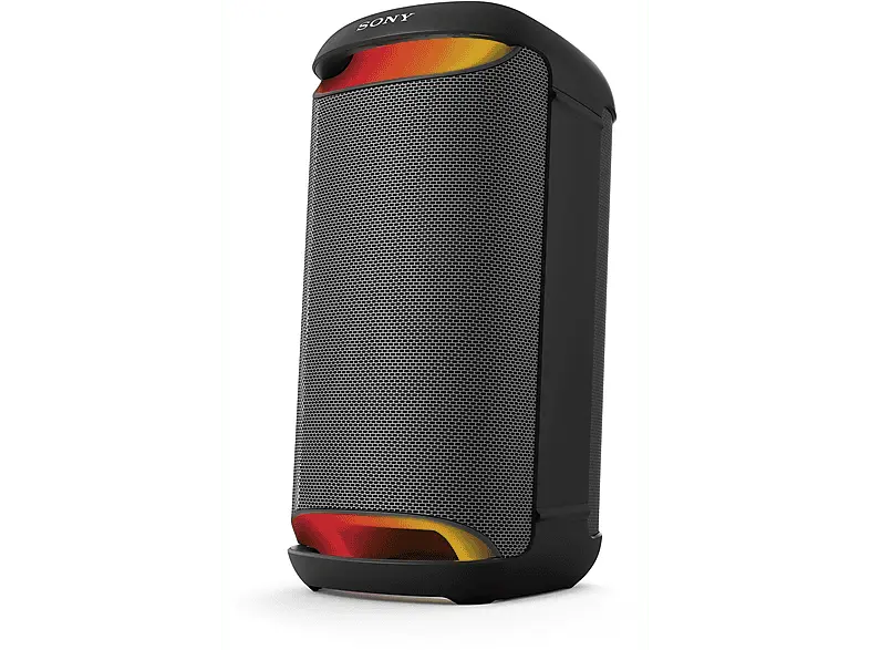 Sony SRS-XV500 Kabelloser Tragbarer Bluetooth-Party-Lautsprecher mit kr&auml;ftigem Sound, MEGA Bass, Beleuchtung, Karaoke, 25 h Akkulaufzeit, IPX4, Schwarz; Bluetooth Lautsprecher