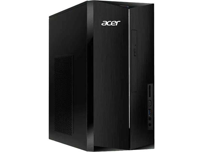 ACER Aspire TC-1780 Desktop PC, i5-13400, 8 GB DDR4 RAM, 512 SSD, Win11 Home, Kein DVD Laufwerk, Schwarz