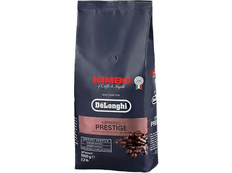 De'Longhi DLSC615 Kaffeebohnen Espresso Prestige (1 kg Kaffeebohnen)