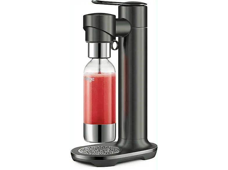 Sage Sage Wassersprudler the InFizz Fusion Noir Edition Wassersprudler, ohne CO2 Zylinder , Anthrazit, Grau und Schwarz