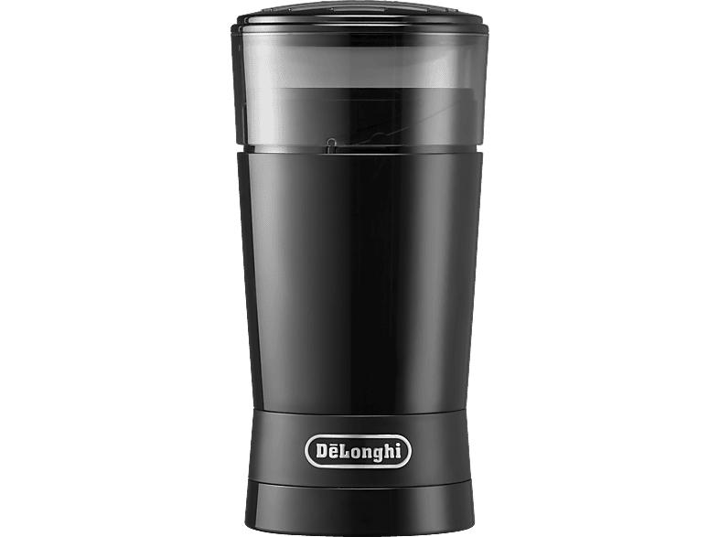 De'Longhi KG200 Kaffeemühle (Schwarz, 170 Watt, Klingenmahlwerk)