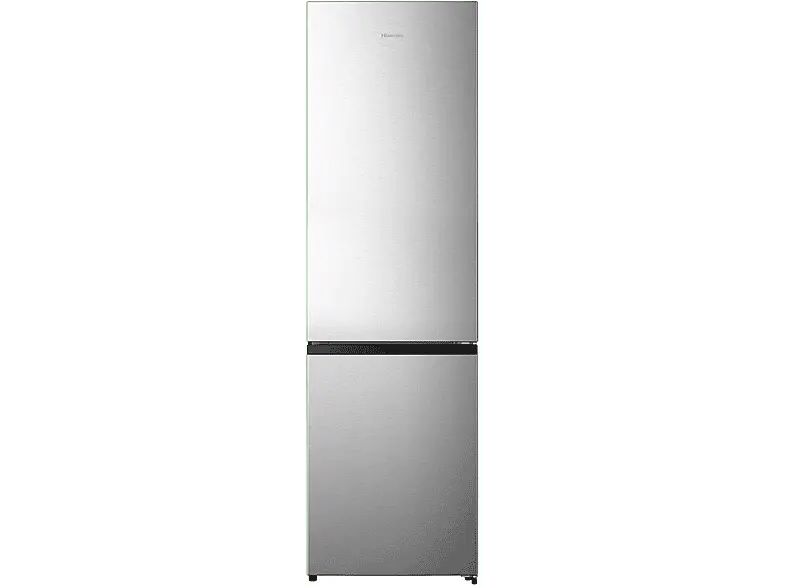 Hisense RB440N4ACA Kühlgefrierkombination (A, 336 l, 2017 mm hoch, Standgerät, No Frost (verminderte Eisbildung), Inox-Look)