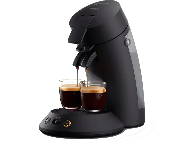 Philips CSA210/60 senseO&reg; Original Plus Kaffeepadmaschine, Piano black