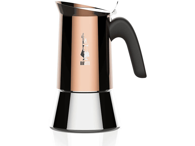 Bialetti 7285 Venus 6-Tassen Induktion Kupfer; Espressokocher