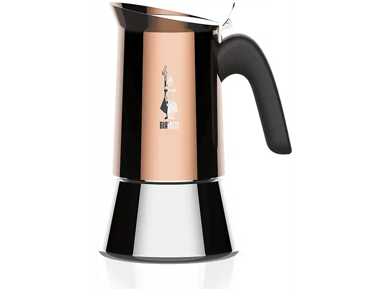 Bialetti 7285 Venus 6-Tassen Induktion Kupfer; Espressokocher