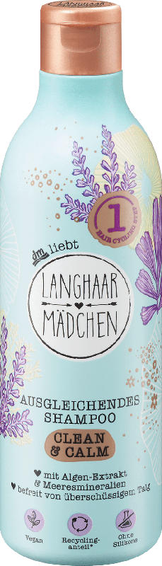 Langhaarmädchen Shampoo Clean & Calm