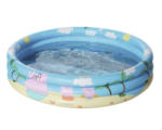 Hornbach Planschbecken Aufstellpool Happy People Peppa Pig 3-Ring-Pool Ø 100 x 23 cm