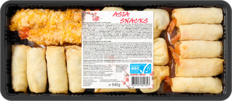 Asia Snacks, 640 g