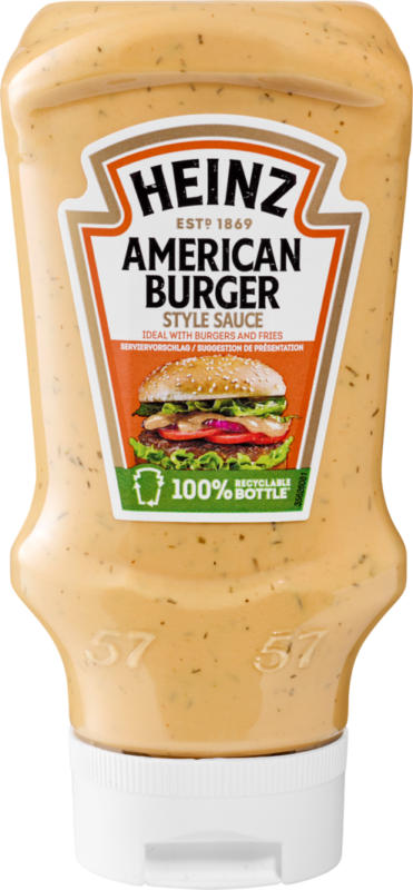 Heinz Sauce American Burger Style, 220 ml